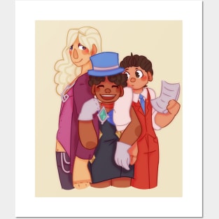 Klavier, Trucy, and Apollo Posters and Art